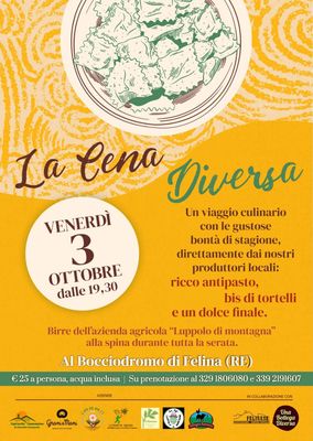 Gli eventi delle RAC: Una cena ‘diversa’