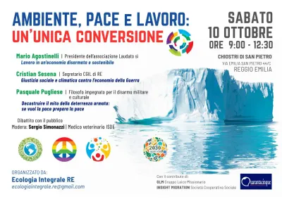 Ambiente, Pace e Lavoro: un'unica conversione