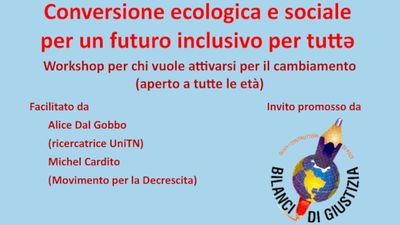Laboratorio sulla conversione ecologica e sociale