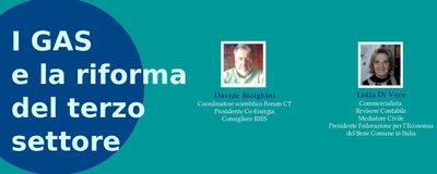 I Gas e la riforma del terzo settore