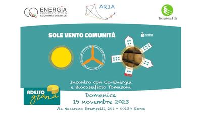 Incontro di GAS di Roma con CO-energia e Biocaseificio Tomasoni