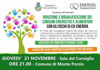 CO-Energia incontra il Comune di Monte Porzio