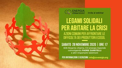 SOS Rosarno chiama, CO-energia risponde insieme con padre Zanotelli