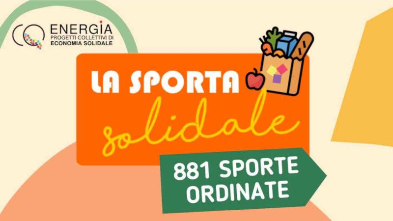 La sporta solidale, incontro di confronto l'1 dicembre