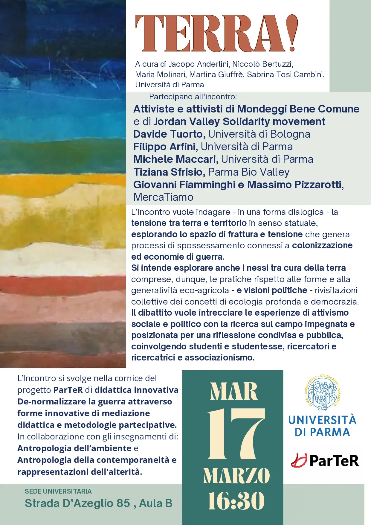 Terra! — Terra e territorio tra spossessamento, cura e democrazia