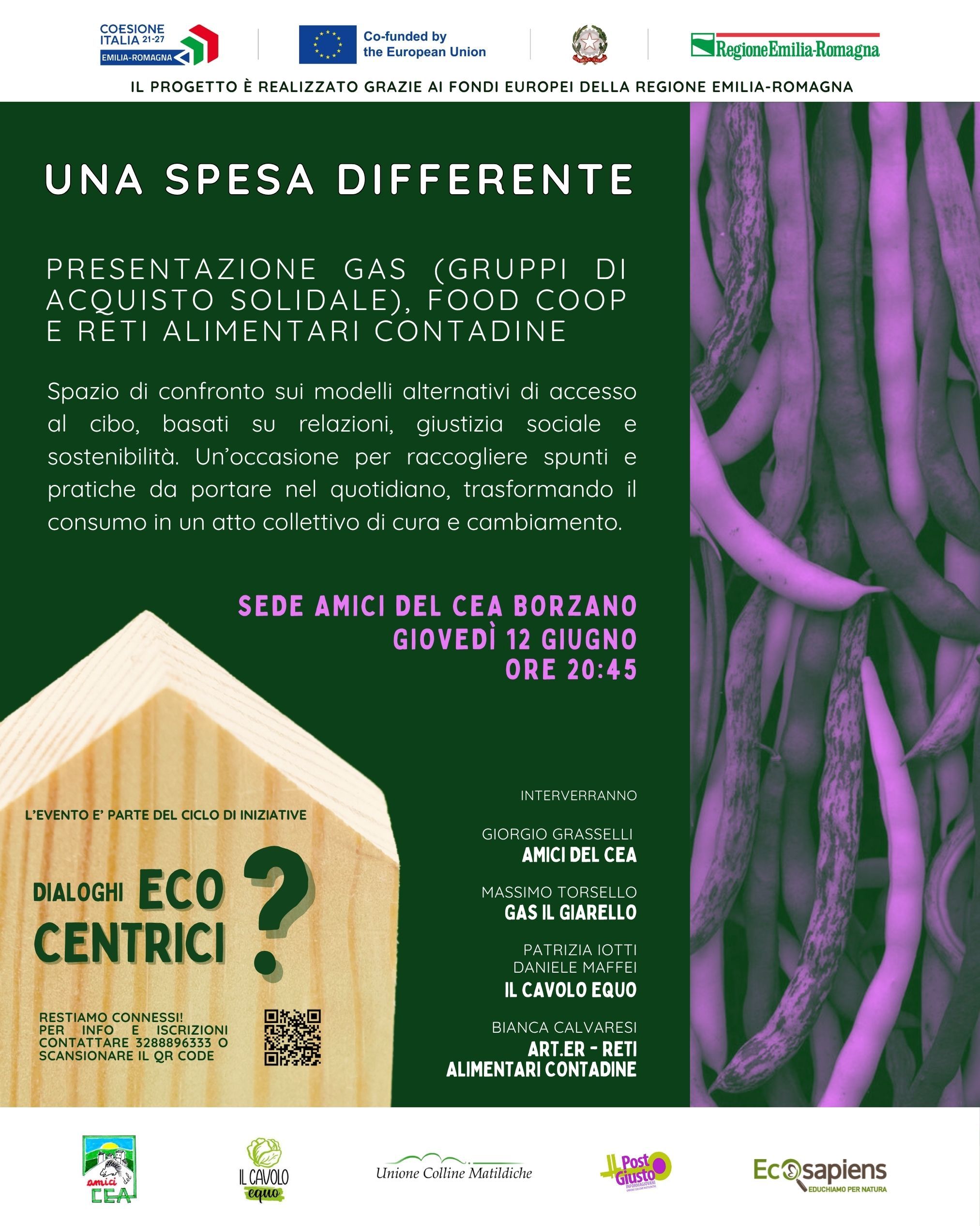 una spesa differente: presentazione Gas, Food Coop e Reti Alimentari Contadine