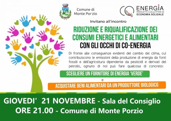 CO-Energia incontra il Comune di Monte Porzio